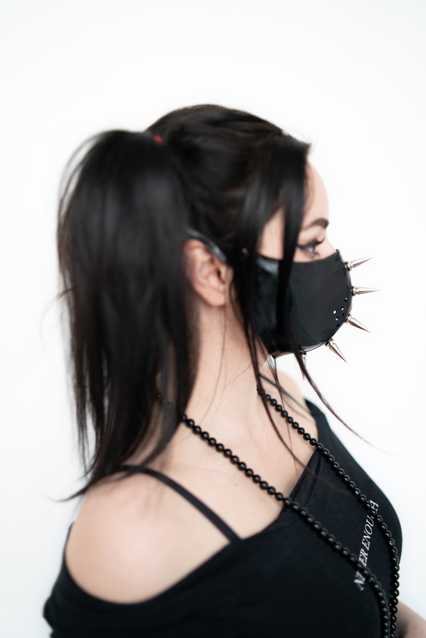 "Brutal Assault" Latex Facemask with Inner Filter